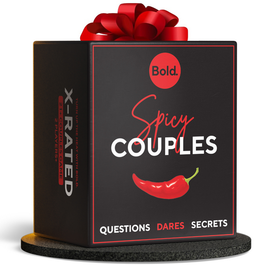 Spicy Couples - Naughty Fun Couples Game for Date Night: 150 Spicy Dares, Secrets, and Questions