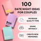 100 Date Night Ideas Scratch Off Cards - Romantic, Adventurous, & Relaxing Dates for Couples