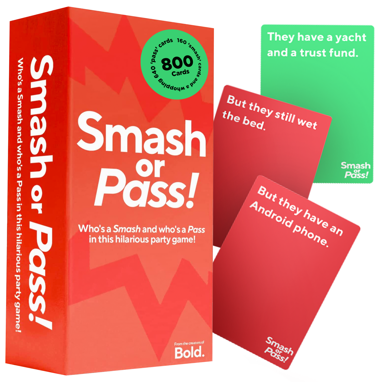 Smash or Pass – Bold Cards
